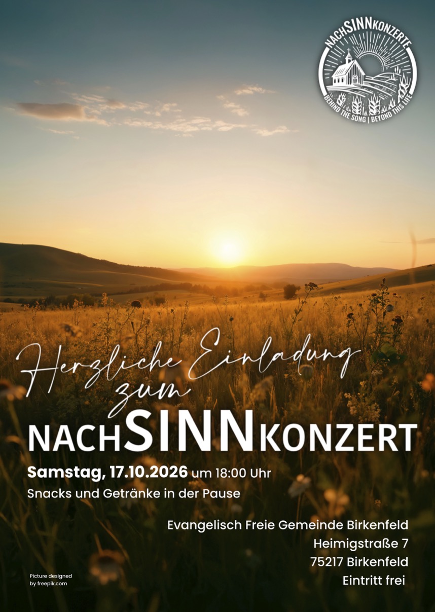 NACHSINNKONZERT - Herzliche Einladung
